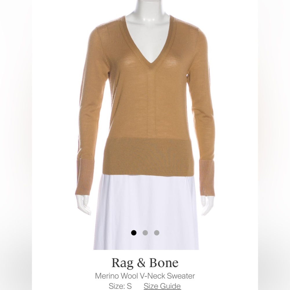 Rag & Bone V Neck Sweater